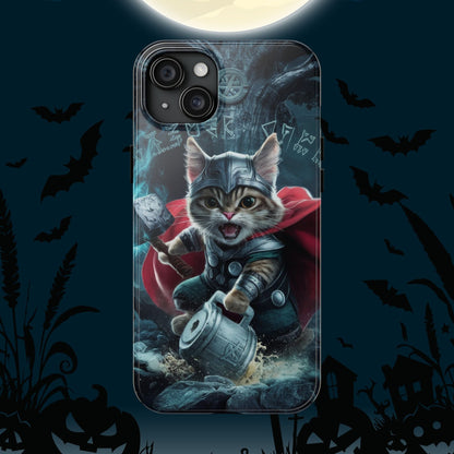 Meow Mjolnir Wireless Charging Support Tough Case