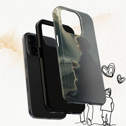 Meowtime Mate Wireless Charging Support Tough Case.