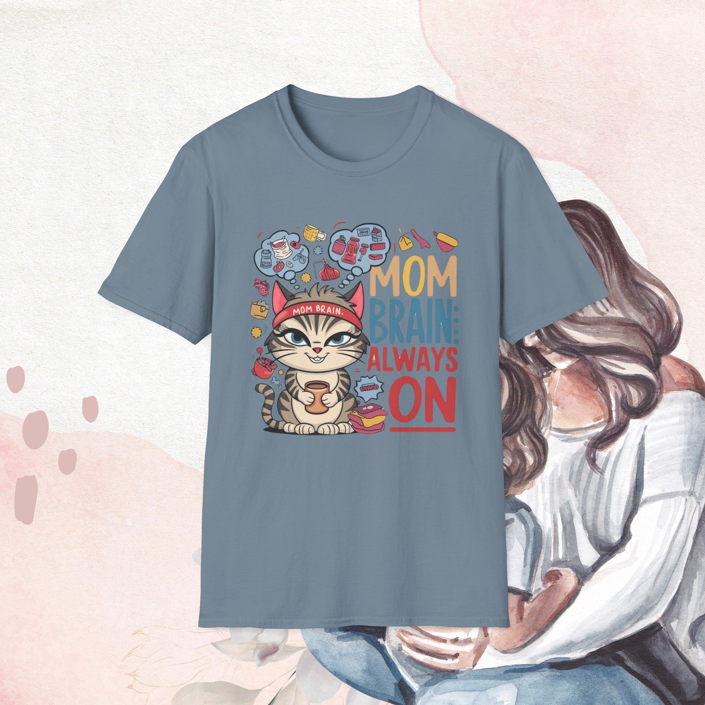 Mom Brain Cotton T-Shirt