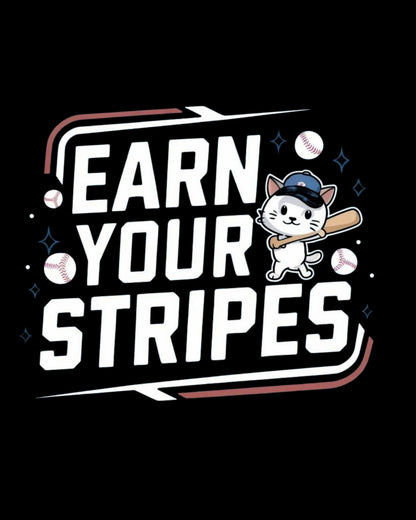 Earn Your Stripes Toddler Cotton T-Shirt