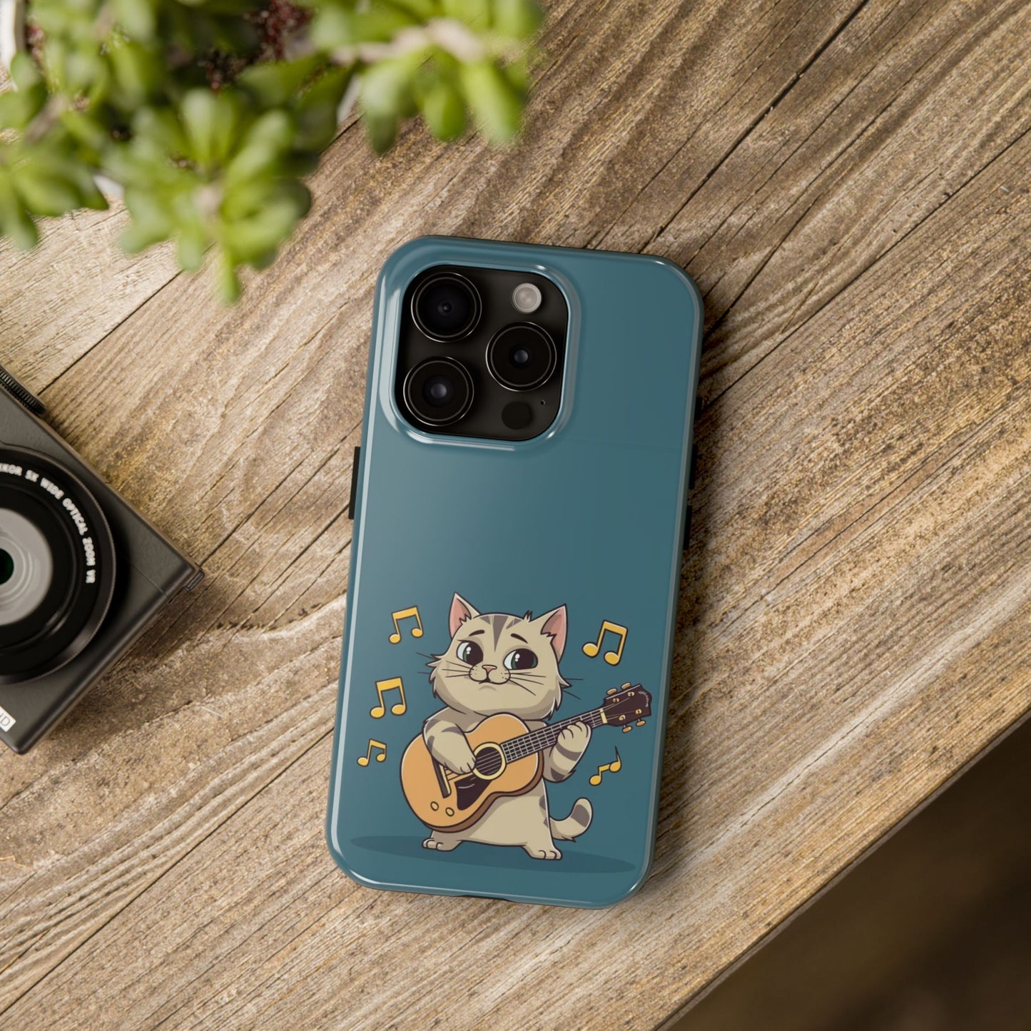 Tuneful Treasures Wireless Charging Support Tough Case.