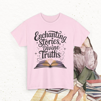 Spellbinding Story Cotton Tshirts
