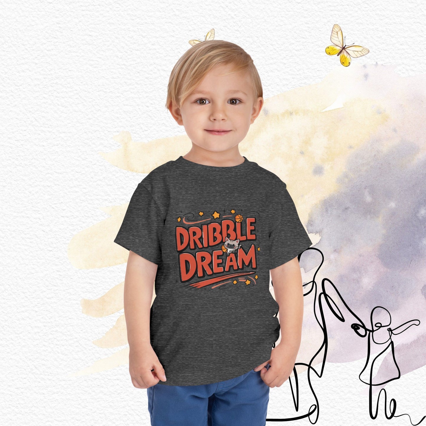 Dribble Dream Toddler Cotton T-Shirt