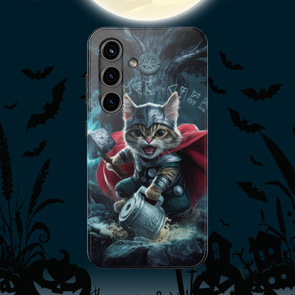 Meow Mjolnir Wireless Charging Support Tough Case