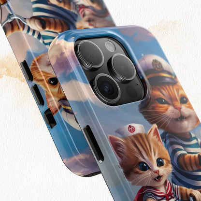 Nine Lives Wireless Charging Support Tough Case