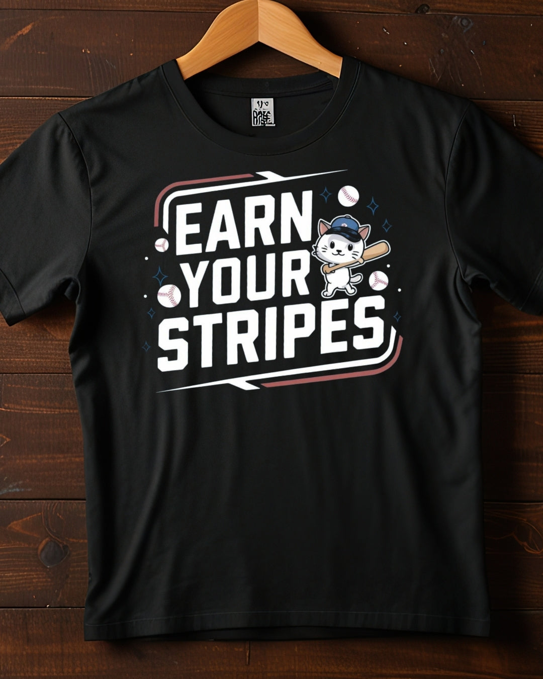 Earn Your Stripes Toddler Cotton T-Shirt