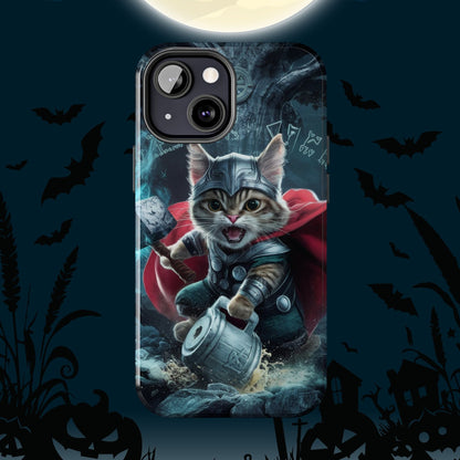 Meow Mjolnir Wireless Charging Support Tough Case