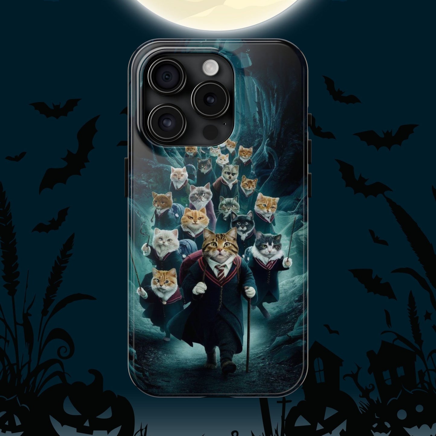 Nine Lives Guard Wireless Charging Support Tough Case