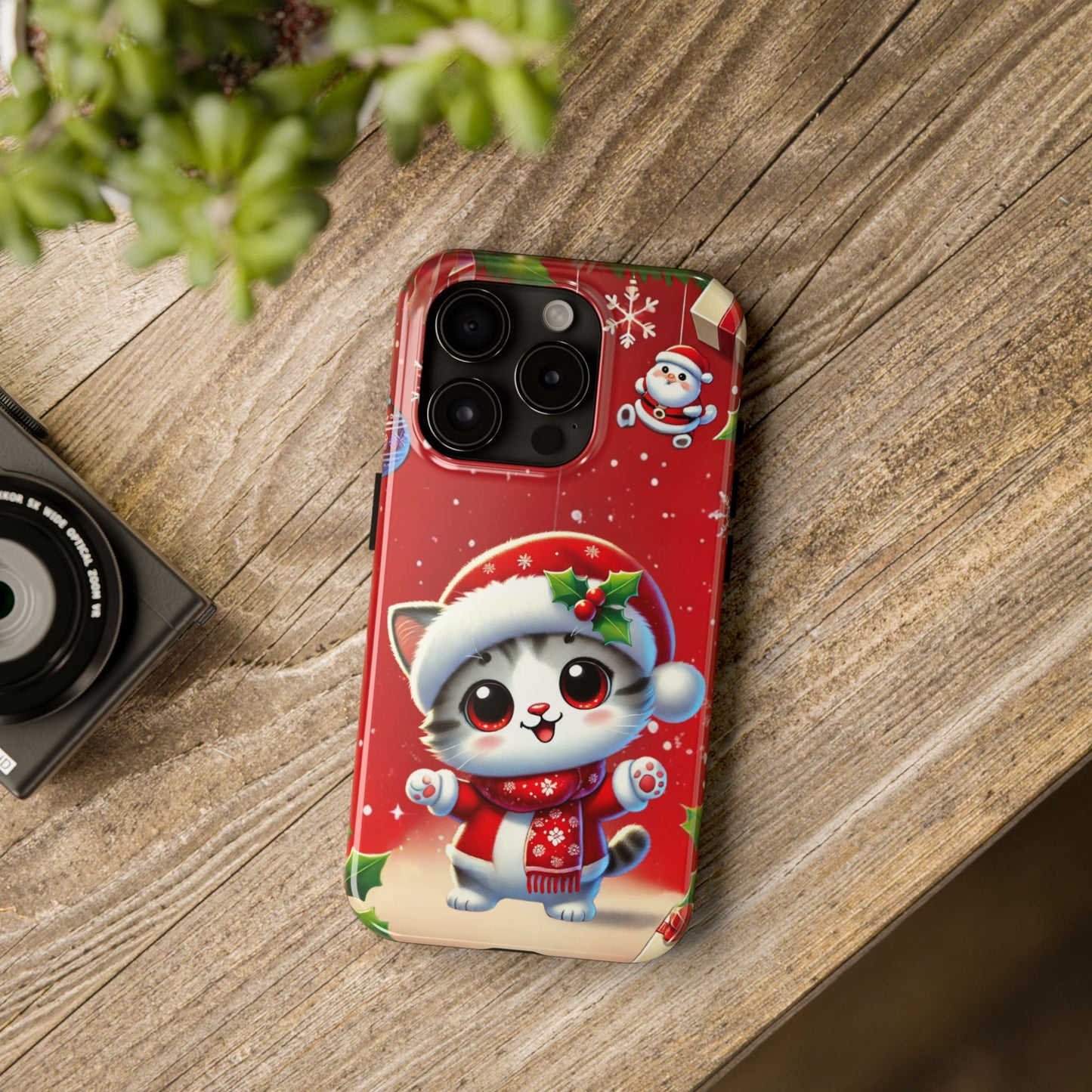 Purrfect Wishes Wireless Charging Support Tough Case