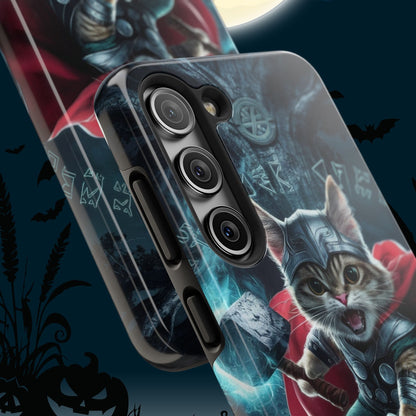 Meow Mjolnir Wireless Charging Support Tough Case