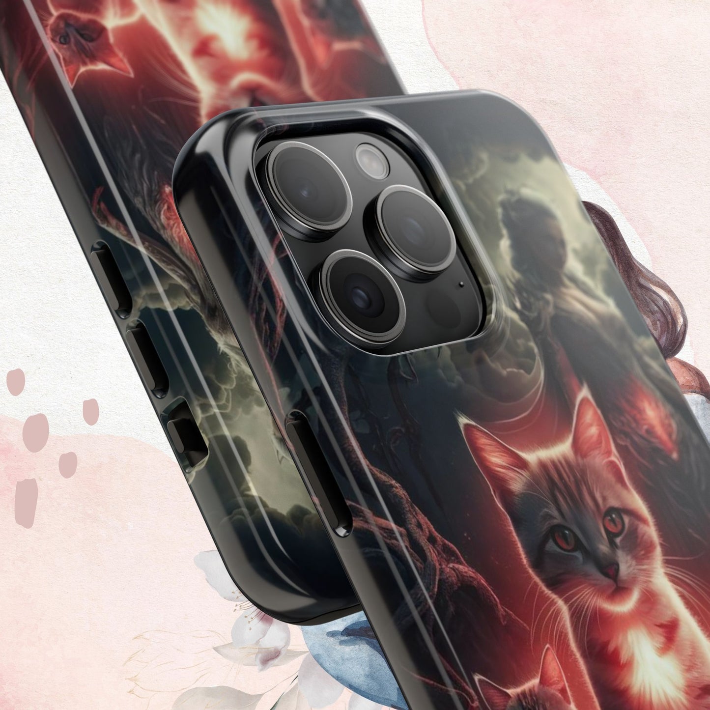 Mama's Mind Meld Wireless Charging Support Tough Case