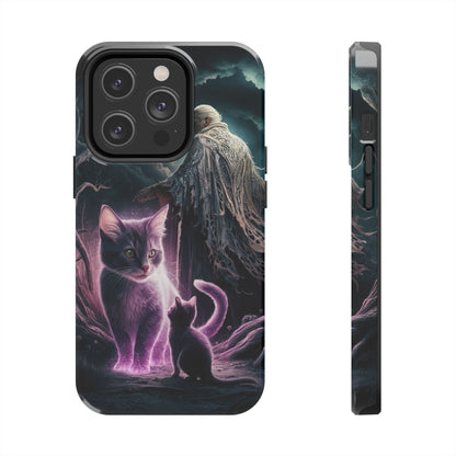 Meowmoirs Wireless Charging Support Tough Case