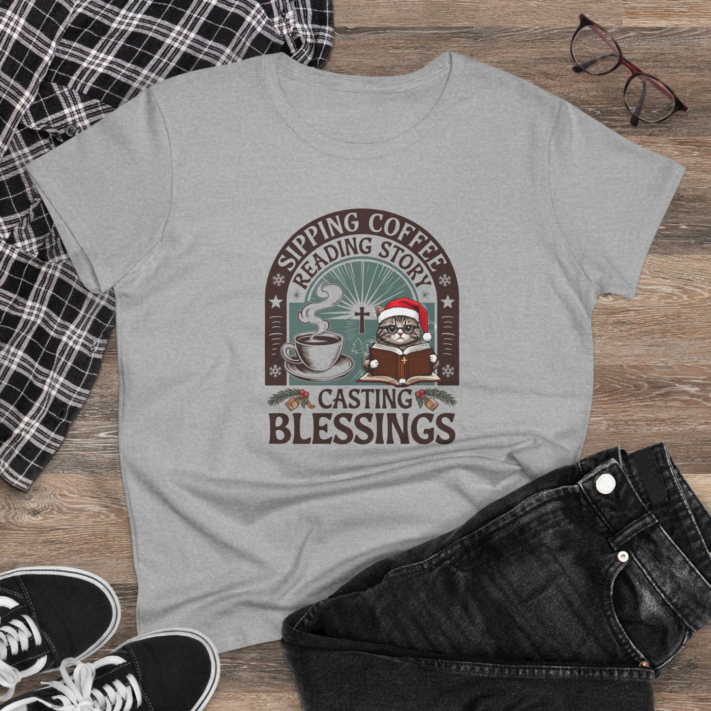 Gospel Grub Women Cotton Tshirt