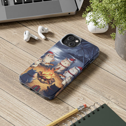 Meowmas Magic Wireless Charging Support Tough Case