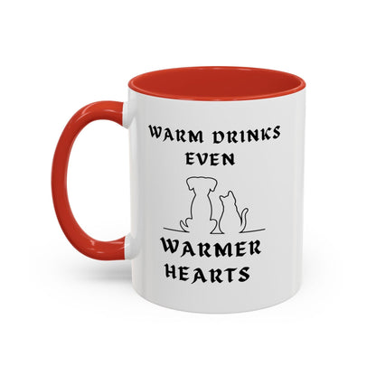 Billien Whisker Warmer Printify 11 oz 11oz accent mug Coffee Mugs Holiday Picks Home & Living Kitchen Mugs Spring Essentials two tone White base