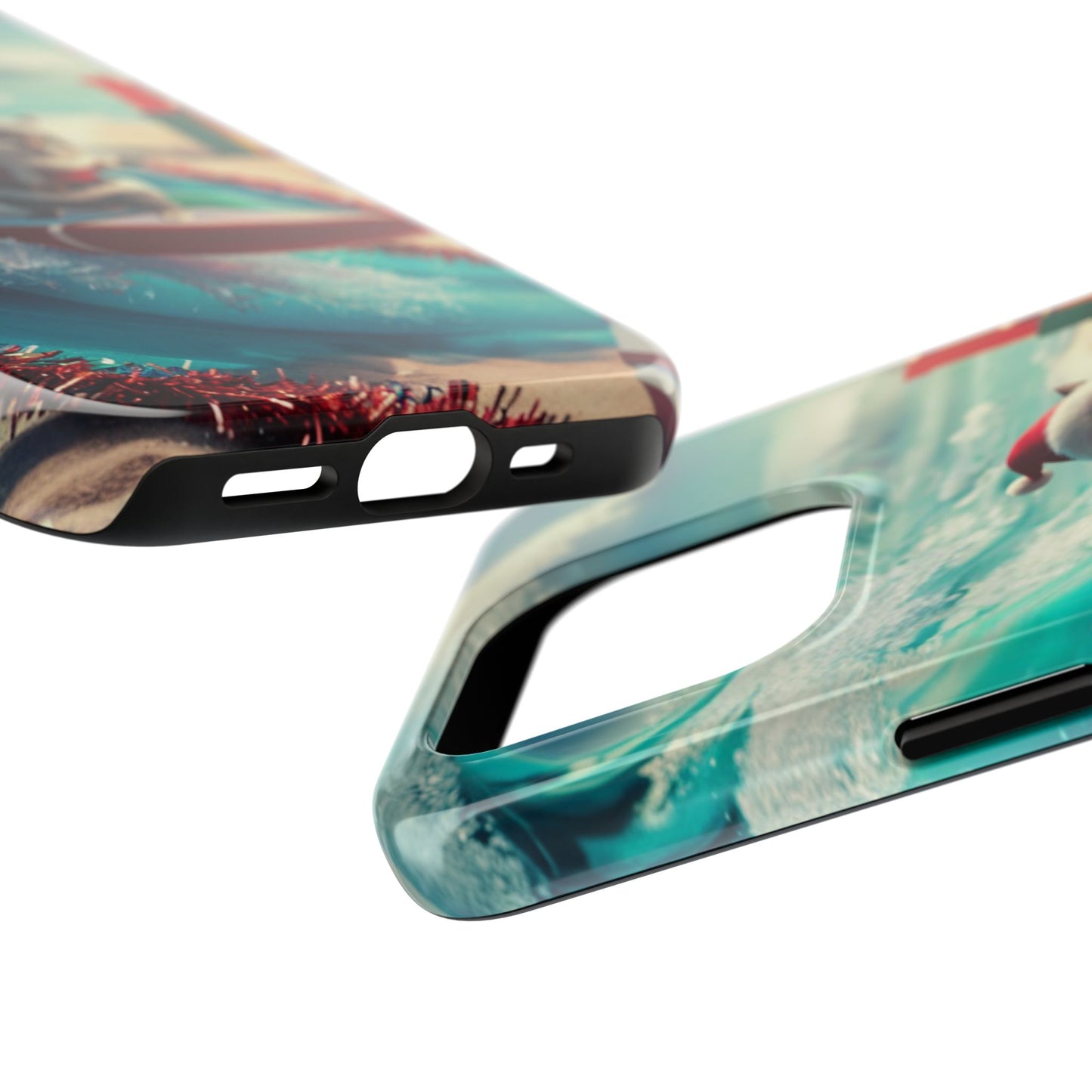 Meow Magic Wireless Charging Support Tough Case.