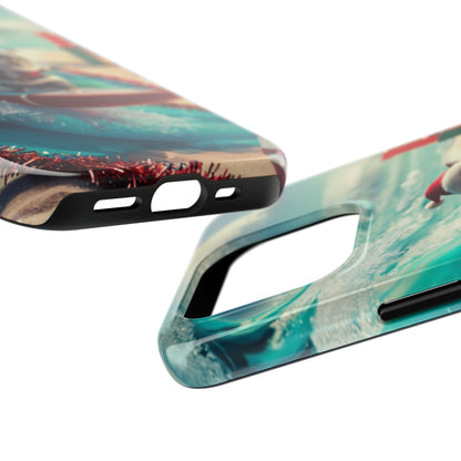 Meow Magic Wireless Charging Support Tough Case.