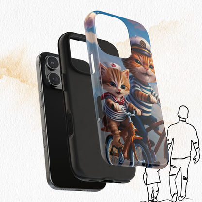 Nine Lives Wireless Charging Support Tough Case