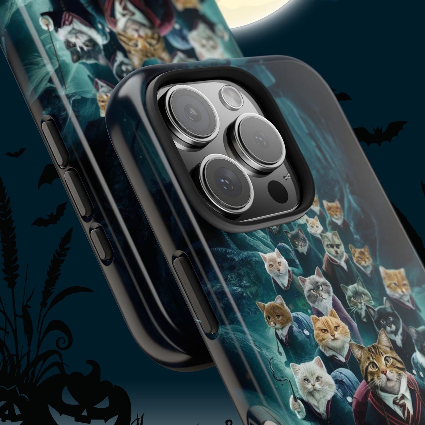 Nine Lives Guard Wireless Charging Support Tough Case