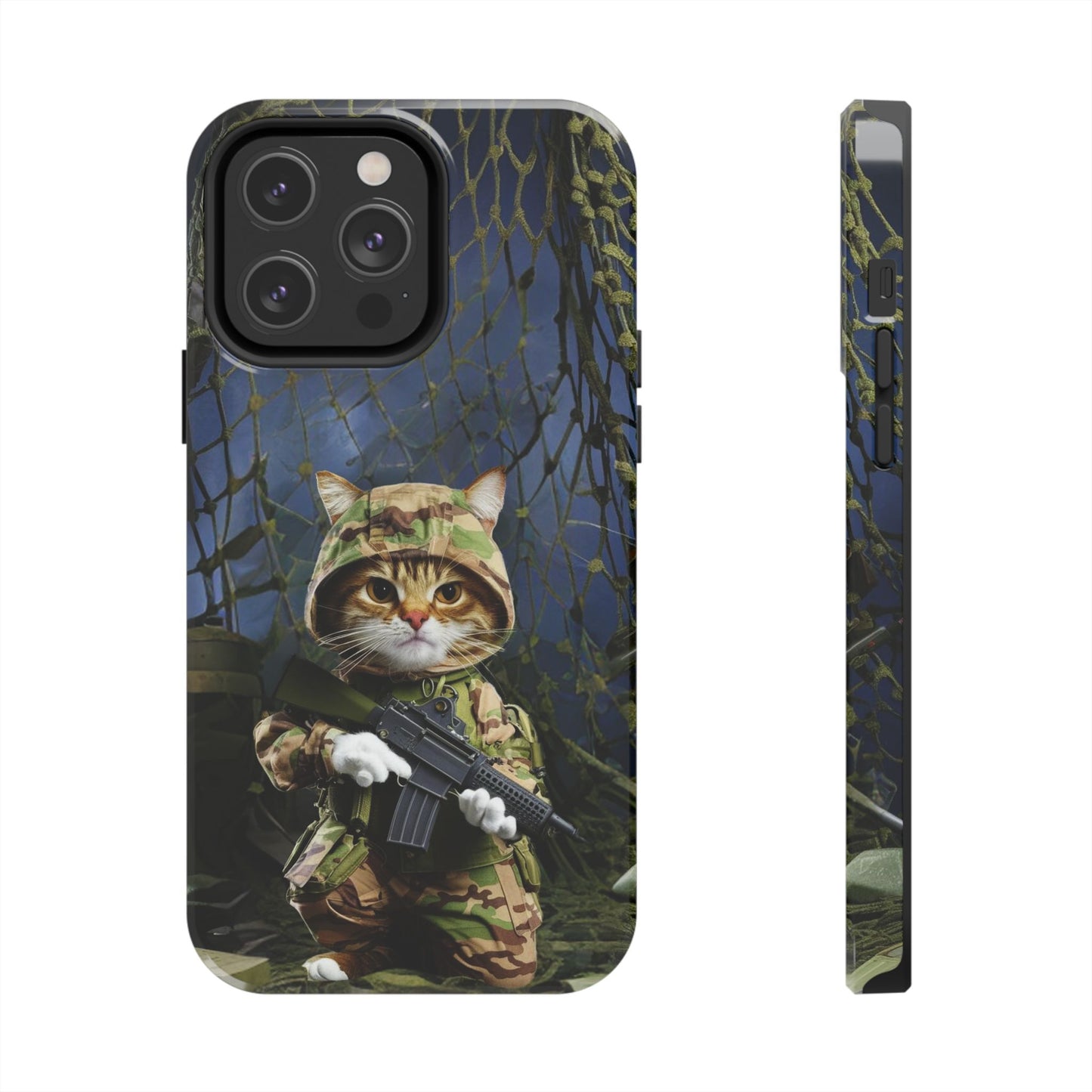 Meowter Armor Wireless Charging Support Tough Case