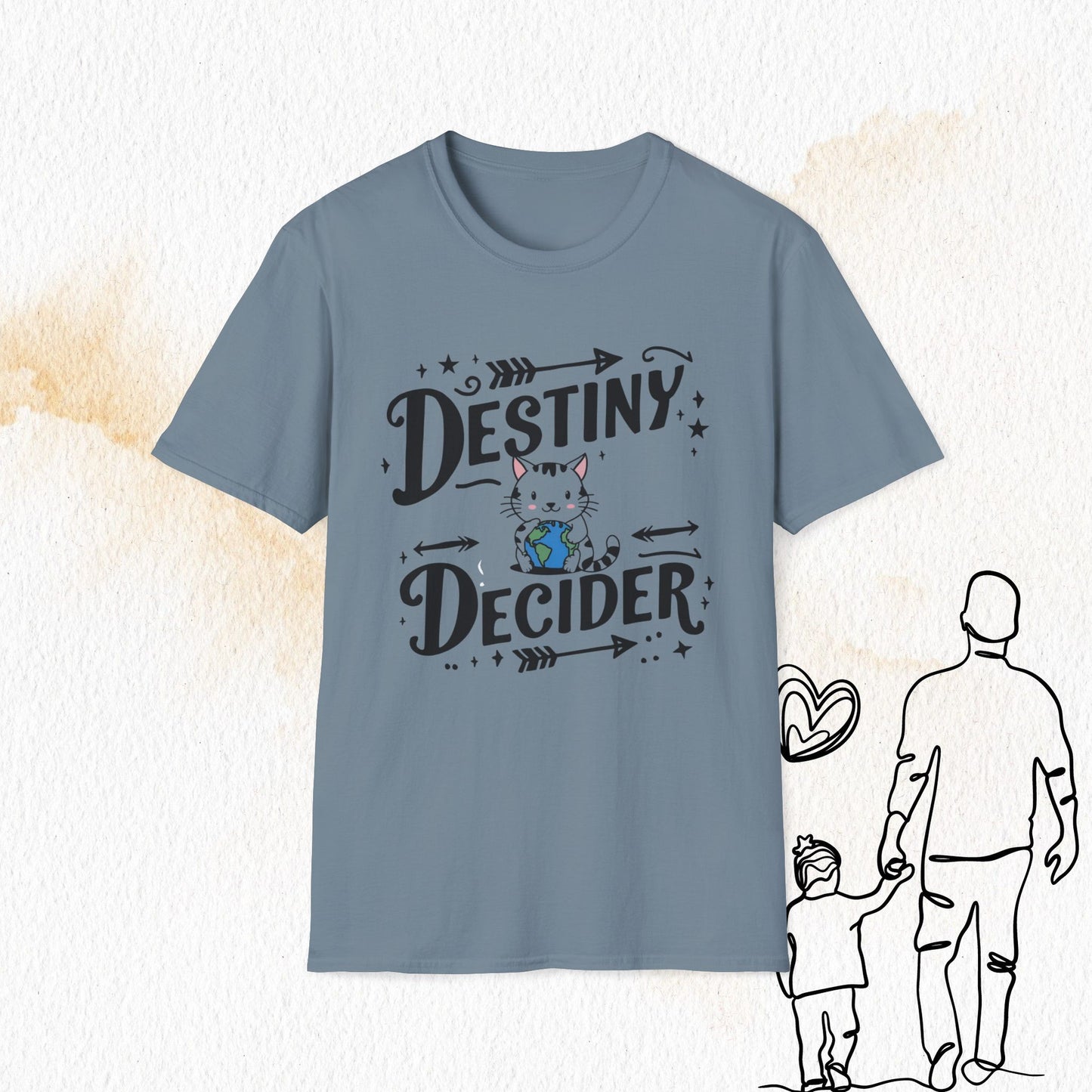 Destiny Decider Cotton Men T-Shirt