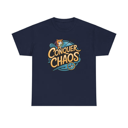 Conquer Choas Cotton Tees
