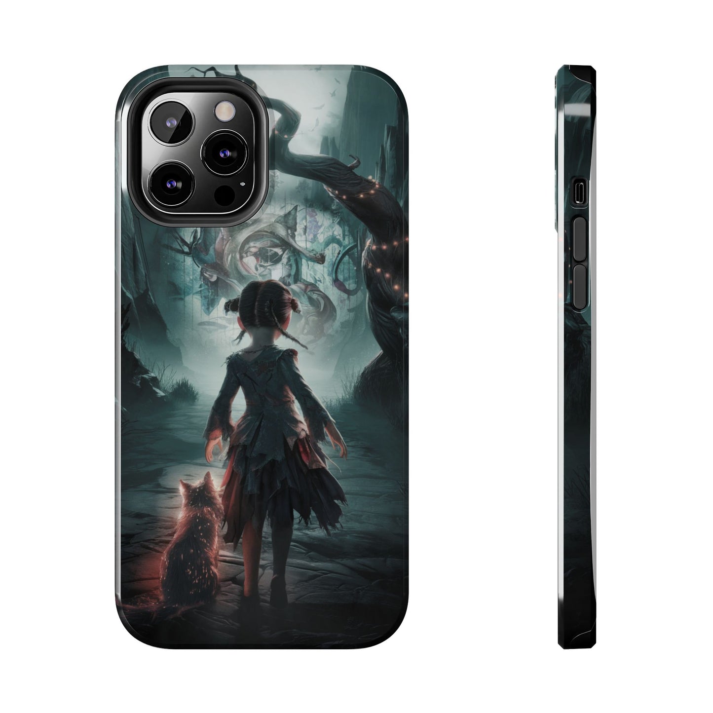 Feline Festivities Wireless Charging Support Tough Case.