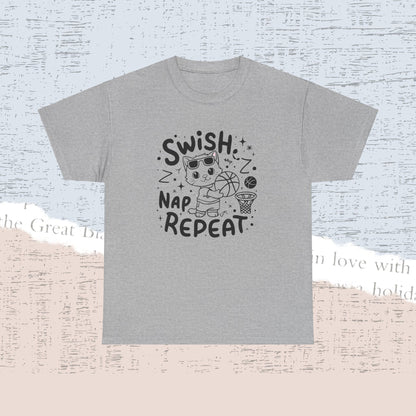 Swish Nap Repeat Cotton Tshirt