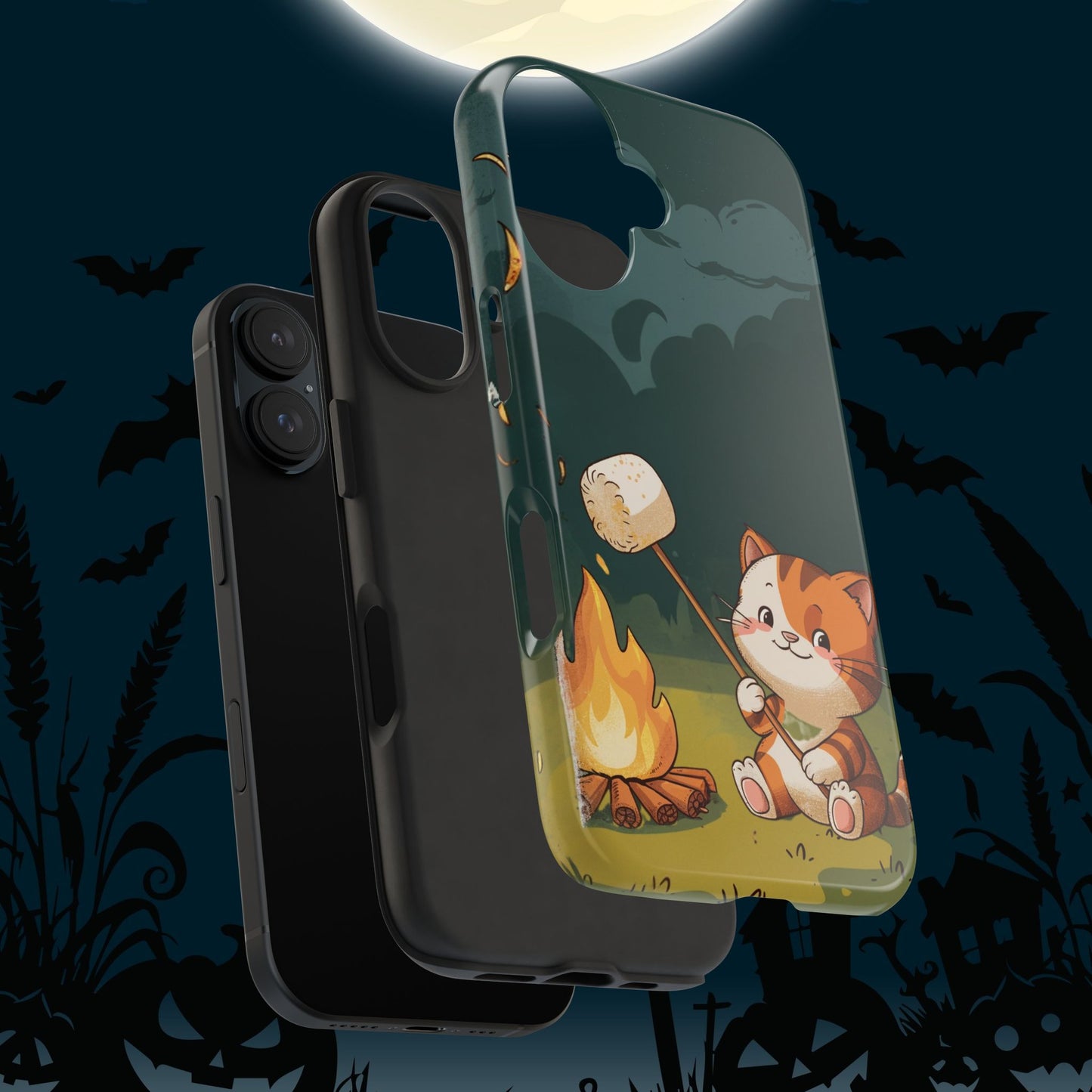 S'meowggy Wireless Charging Support Tough Case.