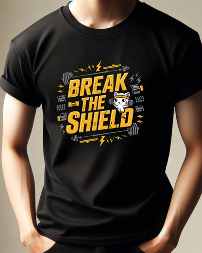 Break The Shield Cotton T-Shirt