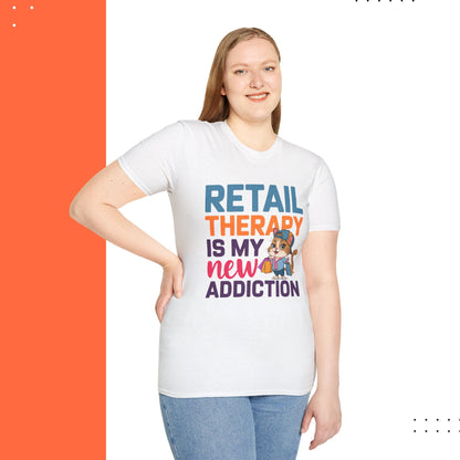 Retail Therapy Cotton T-Shirt