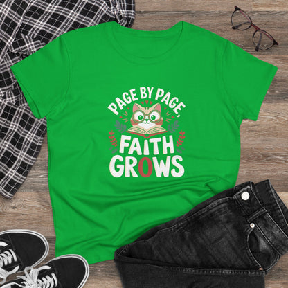 Faithful Threads Women Cotton Tshirt