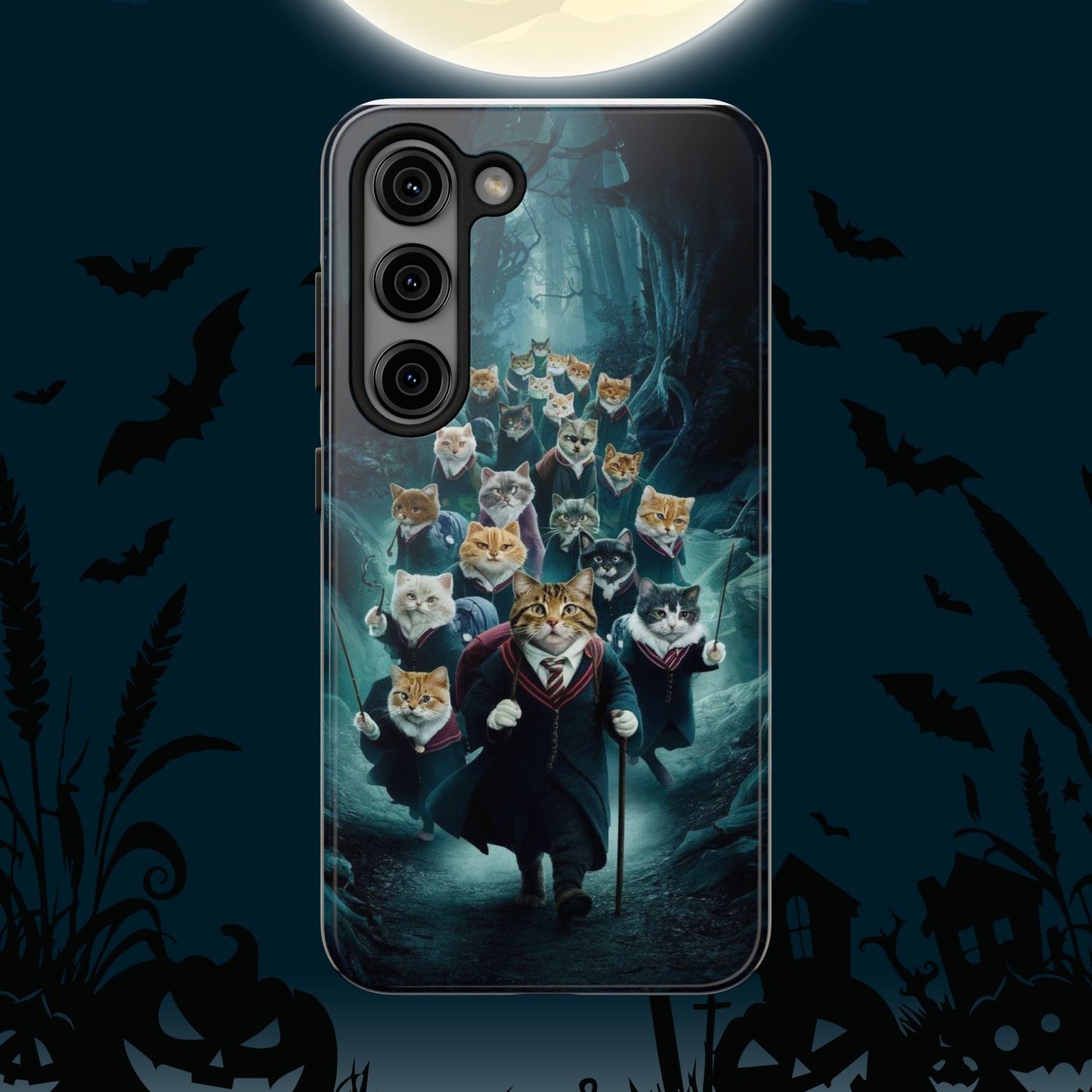 Nine Lives Guard Wireless Charging Support Tough Case
