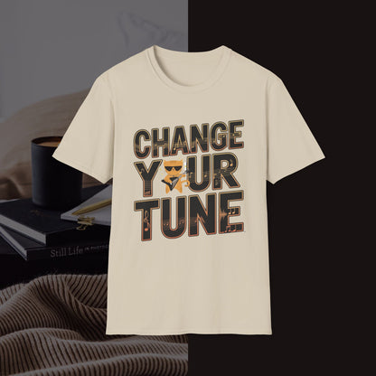 Change Your Tune Music Idiom Unisex Softstyle T-Shirt