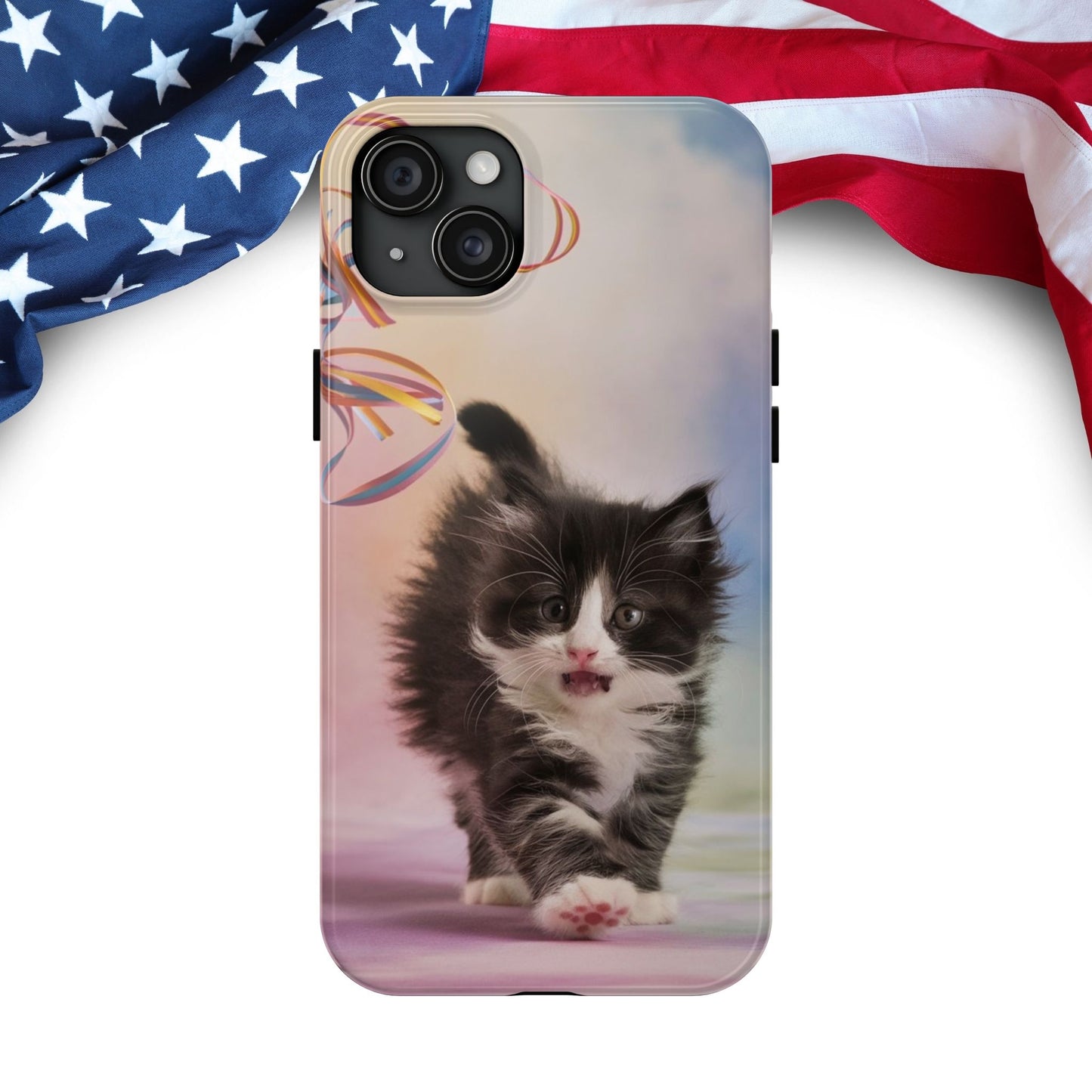 Meowjesty Wireless Charging Support Tough Case