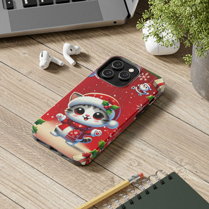Purrfect Wishes Wireless Charging Support Tough Case