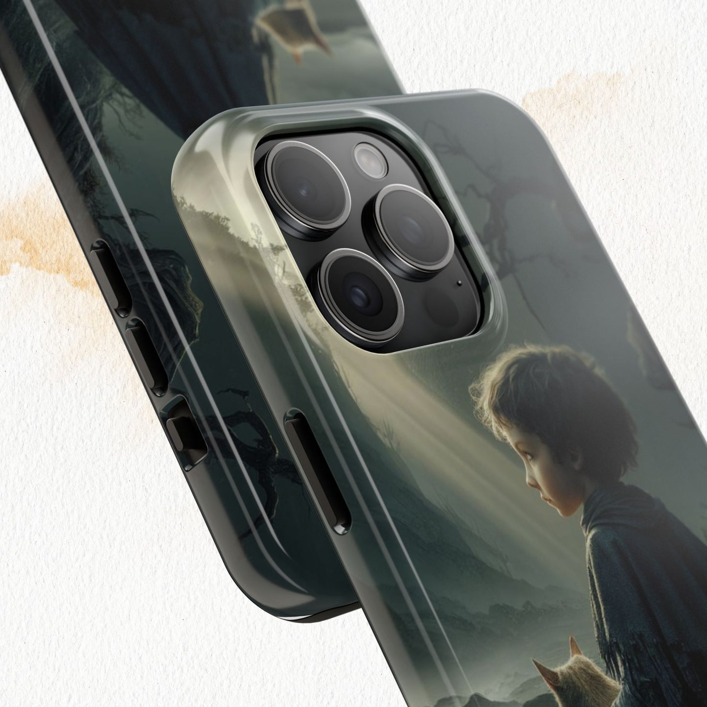 Meowtime Mate Wireless Charging Support Tough Case.
