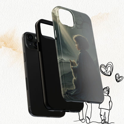 Meowtime Mate Wireless Charging Support Tough Case.