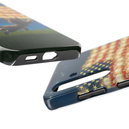 Eagle Eye Wireless Charging Support Tough Case