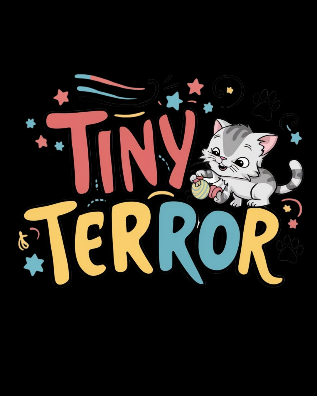 Tinny Terror Toddler Cotton T-Shirts
