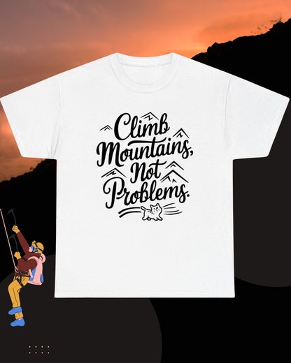 Climb Mountain Cotton T-Shirt