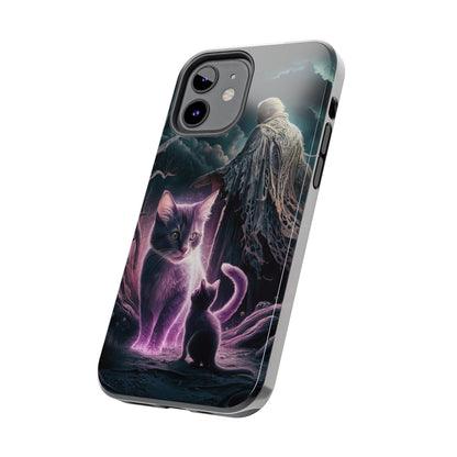 Meowmoirs Wireless Charging Support Tough Case