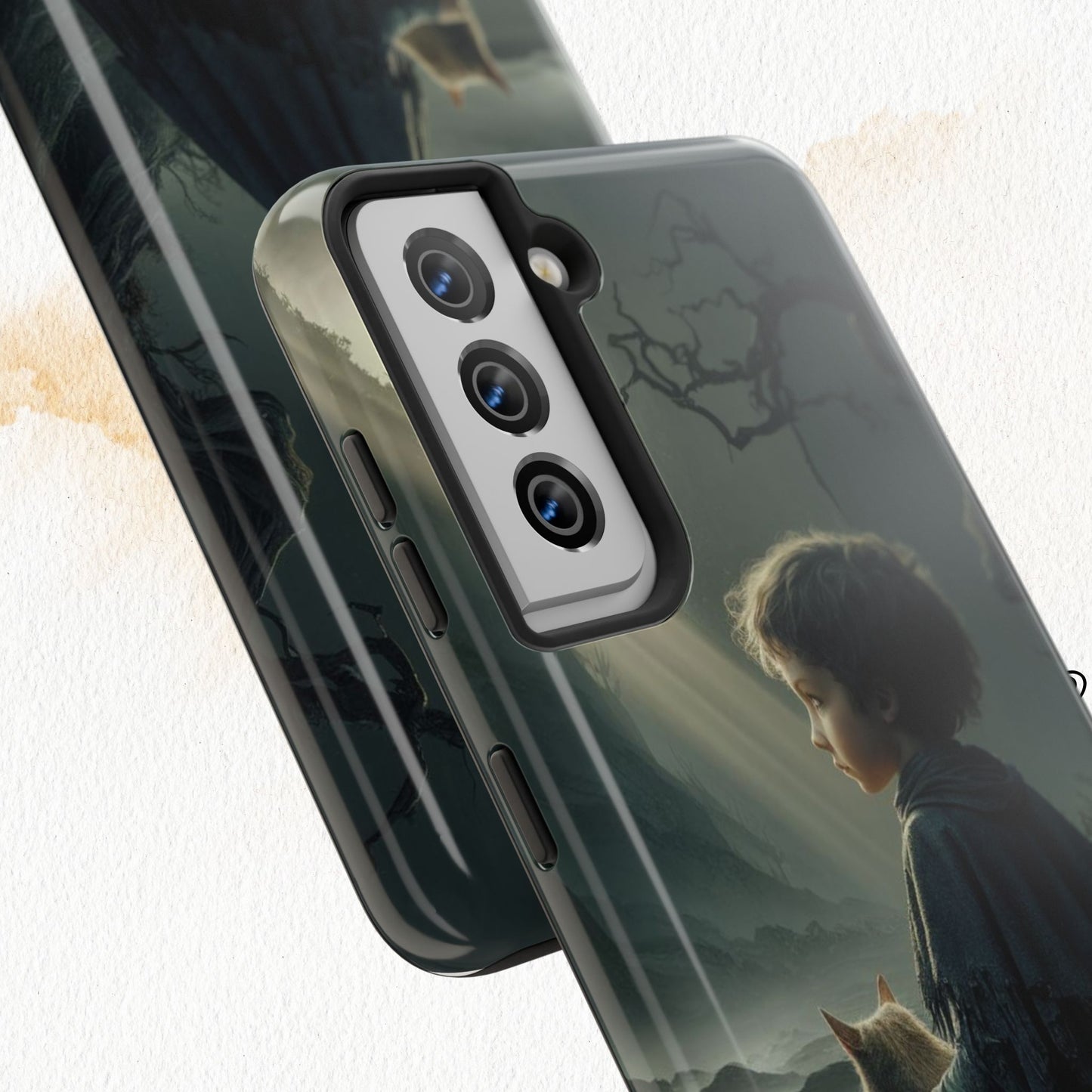 Meowtime Mate Wireless Charging Support Tough Case.