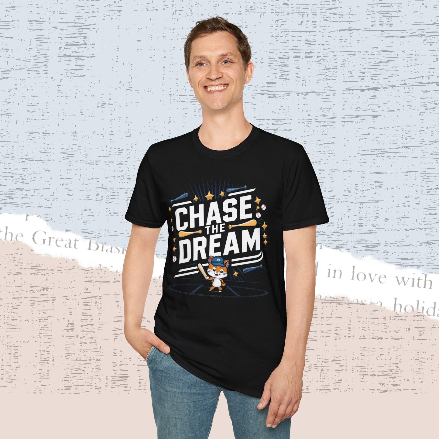 Chase The Dreams Cotton Men Tee