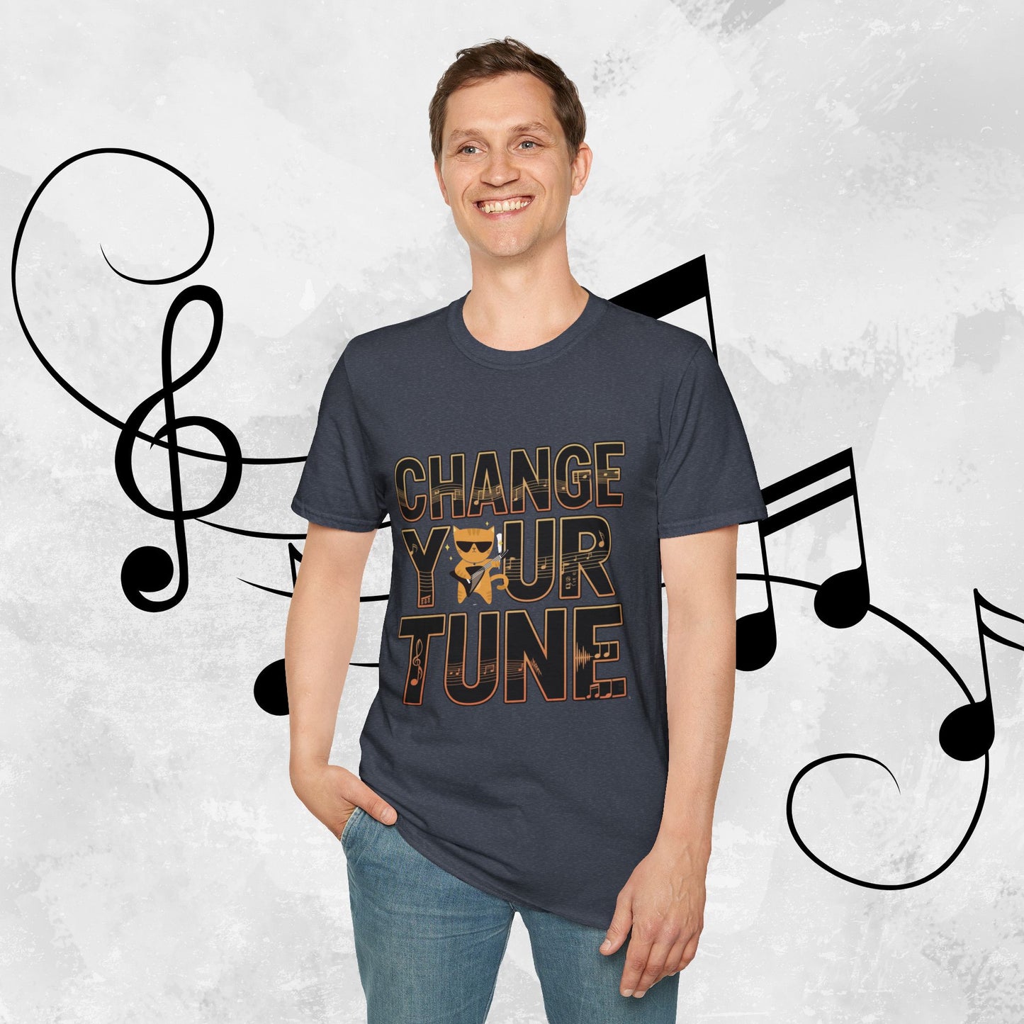 Change Your Tune Cotton T-Shirt