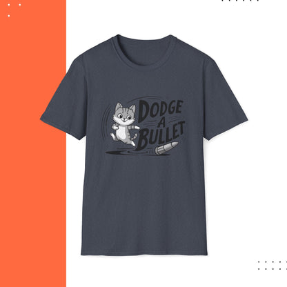 Dodge A Bullet Idiom Cotton T-Shirt