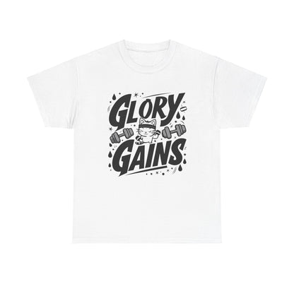 Glory Gain Gym Cotton T-Shirt
