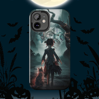 Feline Festivities Wireless Charging Support Tough Case.