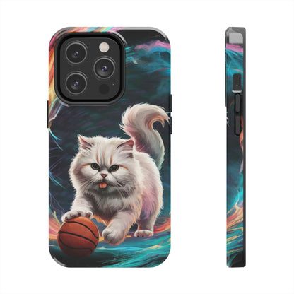 Meowble Dribble Wireless Charging Support Tough Case.