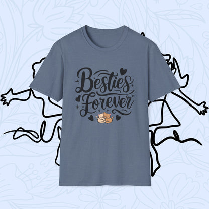 Besties Forever Cotton T-Shirt